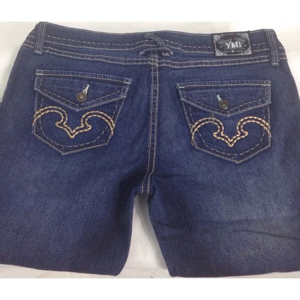 YMI Blue Jean Capris Size 9 Inseam 14.5"